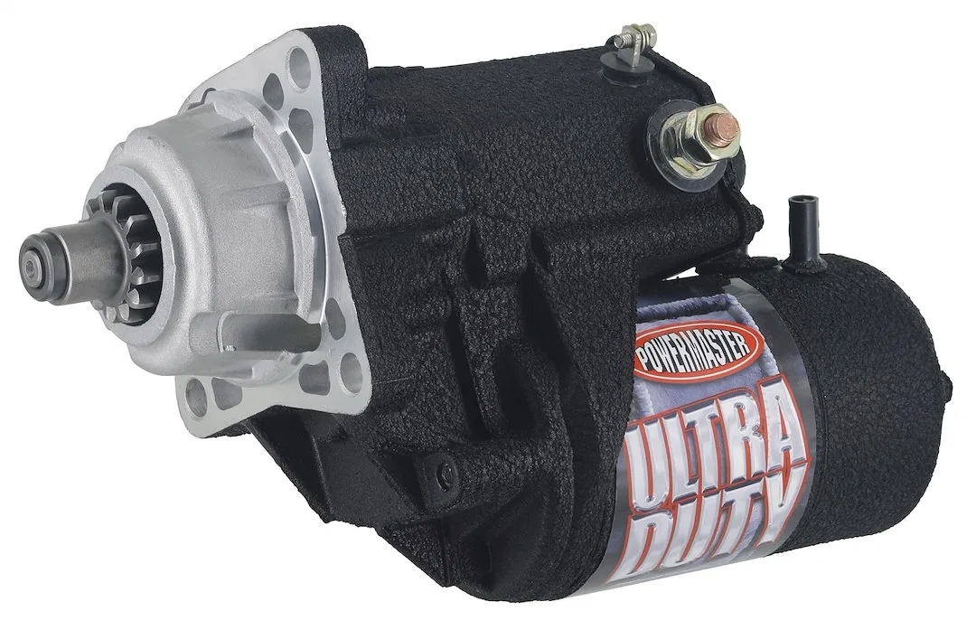 9053 – POWERMASTER Starter, Diesel Ultra Duty 3.8:1 Gear Reduction Natural Finish